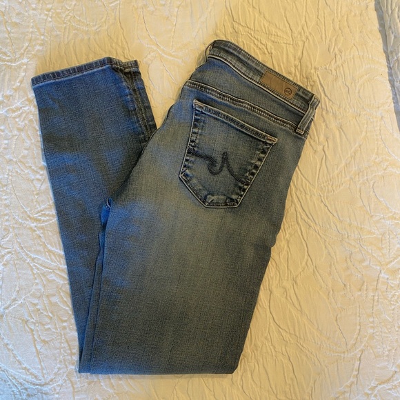 AG Adriano Goldschmeid The Stevie Slim Straight Ankle 28R - Picture 1 of 5